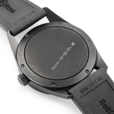 腕時計 ベル&ロス BELL&ROSS ヴィンテージ ヘリテージ ファントム BR123-95-SC 自動巻き メンズ ブラック デイト スモールセコンド