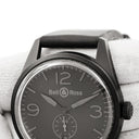 腕時計 ベル&ロス BELL&ROSS ヴィンテージ ヘリテージ ファントム BR123-95-SC 自動巻き メンズ ブラック デイト スモールセコンド