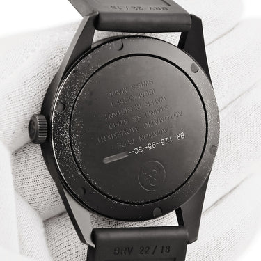腕時計 ベル&ロス BELL&ROSS ヴィンテージ ヘリテージ ファントム BR123-95-SC 自動巻き メンズ ブラック デイト スモールセコンド