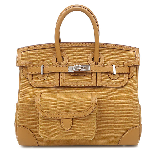 HERMES バーキン25・手袋・財布専用空箱 付属品セット エルメス HERMES バーキン25 カーゴ デゼール×セサミ ヴォースイフト