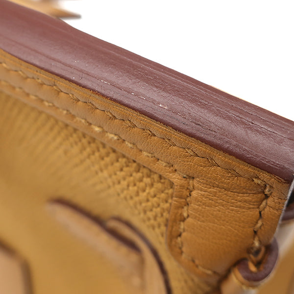 エルメス HERMES バーキン25 カーゴ デゼール×セサミ ヴォースイフト
