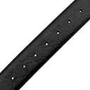 グッチ GUCCI インターロッキングG #110 114984 ブラック レザー グッチシマレザー ベルト シルバー金具 バックル付き 黒 シルバー グッチシマ