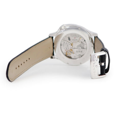 腕時計 ショパール CHOPARD L.U.C テック ツイスト 161888-1002 自動巻き メンズ K18WG無垢 デイト スモールセコンド 青針 限定