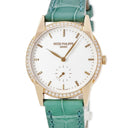 腕時計 パテックフィリップ PATEK PHILIPPE カラトラバ 7122/200R-001 手巻き レディース K18RG無垢 純正ダイヤ スモールセコンド