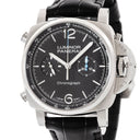 腕時計 パネライ PANERAI ルミノール クロノ PAM01109 Y番 自動巻き メンズ Y番 ブラック クロノグラフ タキメーター スモールセコンド