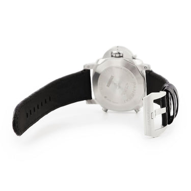 腕時計 パネライ PANERAI ルミノール クロノ PAM01109 Y番 自動巻き メンズ Y番 ブラック クロノグラフ タキメーター スモールセコンド