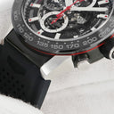 腕時計 タグホイヤー TAG Heuer カレラ キャリバー ホイヤー01 CAR2A1Z.FT6044 自動巻き メンズ クロノグラフ デイト ブラック PVD