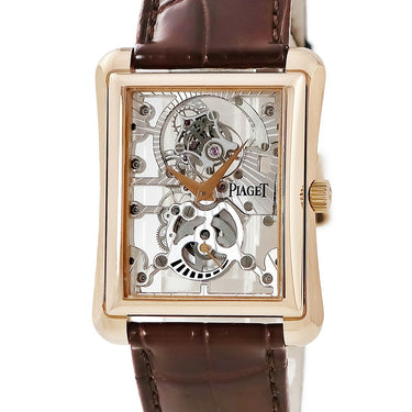 腕時計 ピアジェ PIAGET エンペラドール トゥールビヨン スケルトン G0A29109 手巻き メンズ K18PG無垢 レクタンギュラー