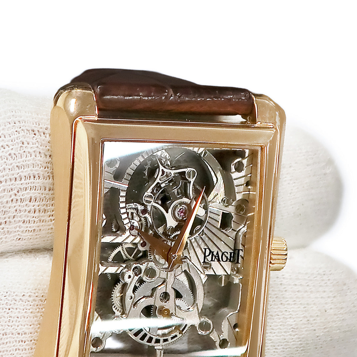 ピアジェ PIAGET エンペラドール トゥールビヨン スケルトン G0A29109