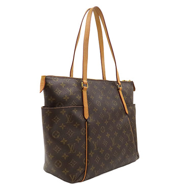 ルイヴィトン LOUIS VUITTON トータリー MM M41015 モノグラム モノグラムキャンバス トートバッグ ゴールド金具 ショルダーバッグ 茶