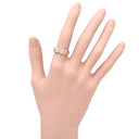 カルティエ Cartier トリニティSM ホワイトゴールド×イエローゴールド×ピンクゴールド K18WG K18YG K18PG #51(JP11) リング 指輪 3連 3カラー 3ゴールド18K 750 11号