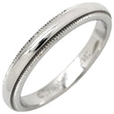 ティファニー Tiffany & Co トゥギャザー ミルグレイン バンド プラチナシルバー Pt950 リング 指輪 T&Co. プラチナ950 甲丸 12号