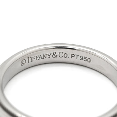 ティファニー Tiffany & Co トゥギャザー ミルグレイン バンド プラチナシルバー Pt950 リング 指輪 T&Co. プラチナ950 甲丸 12号