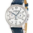 腕時計 ロンジン LONGINES オリンピックコレクション L2.650.4 自動巻き メンズ デイト クロノグラフ スモールセコンド 青針