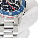 腕時計 タグホイヤー TAG Heuer カレラ キャリバー ホイヤー02 クロノグラフ GMT CBG2A1Z.BA0658 自動巻き メンズ デイト スケルトン