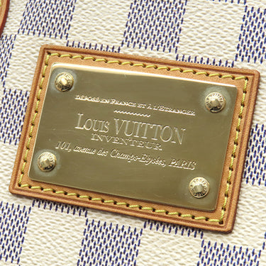 ルイヴィトン LOUIS VUITTON ハムステッドPM N51207 ダミエアズール ダミエアズールキャンバス ハンドバッグ ゴールド金具 白