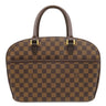ルイヴィトン LOUIS VUITTON サリア オリゾンタル N51282 ダミエエベヌ ダミエキャンバス ハンドバッグ ゴールド金具 茶 ボストン