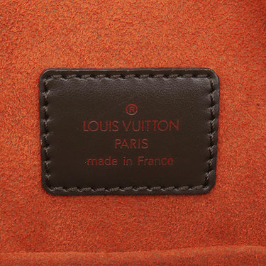 ルイヴィトン LOUIS VUITTON サリア オリゾンタル N51282 ダミエエベヌ ダミエキャンバス ハンドバッグ ゴールド金具 茶 ボストン