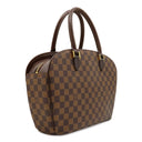 ルイヴィトン LOUIS VUITTON サリア オリゾンタル N51282 ダミエエベヌ ダミエキャンバス ハンドバッグ ゴールド金具 茶 ボストン