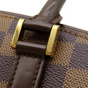 ルイヴィトン LOUIS VUITTON サリア オリゾンタル N51282 ダミエエベヌ ダミエキャンバス ハンドバッグ ゴールド金具 茶 ボストン