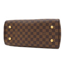 ルイヴィトン LOUIS VUITTON ドゥオモ N60008 ダミエエベヌ ダミエキャンバス ハンドバッグ ゴールド金具 茶