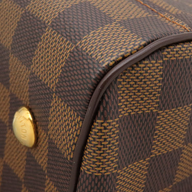 ルイヴィトン LOUIS VUITTON ドゥオモ N60008 ダミエエベヌ ダミエキャンバス ハンドバッグ ゴールド金具 茶