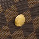 ルイヴィトン LOUIS VUITTON ドゥオモ N60008 ダミエエベヌ ダミエキャンバス ハンドバッグ ゴールド金具 茶