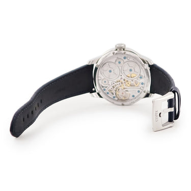 腕時計 チャペック CZAPEK ケ・デ・ベルク サファイア・ブルー CZQDB 手巻き メンズ スモールセコンド パワーリザーブ表示 限定
