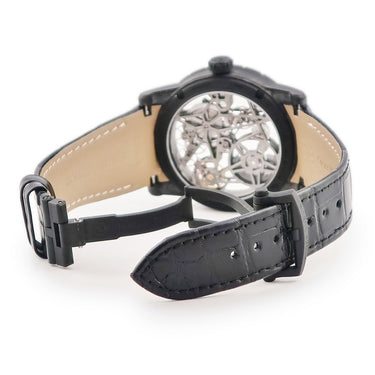 腕時計 ロジェデュブイ ROGER DUBUIS エクスカリバー 42 スケルトン カーボン DBEX0508 自動巻き メンズ 新品同様 マイクロローター