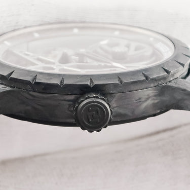 腕時計 ロジェデュブイ ROGER DUBUIS エクスカリバー 42 スケルトン カーボン DBEX0508 自動巻き メンズ 新品同様 マイクロローター