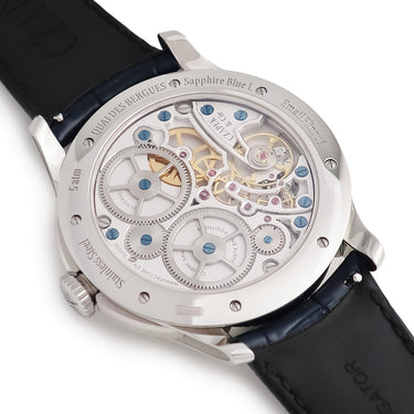 腕時計 チャペック CZAPEK ケ・デ・ベルク サファイア・ブルー L CZQDB-SBL 手巻き メンズ スモールセコンド パワーリザーブ表示