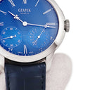 腕時計 チャペック CZAPEK ケ・デ・ベルク サファイア・ブルー L CZQDB-SBL 手巻き メンズ スモールセコンド パワーリザーブ表示