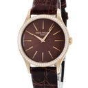 腕時計 パテックフィリップ PATEK PHILIPPE カラトラバ 4897R-001 手巻き レディース K18RG無垢 純正ダイヤ チョコレート ブラウン