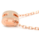 エルメス HERMES ポップアッシュ ミニ ペンダント マロングラッセ×ローズゴールド GP ラッカー ネックレス ピンクゴールド金具 Hモチーフ 新品 未使用