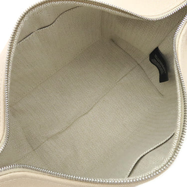 エルメス HERMES ブリッド ア ブラック PM ナチュラル コットンキャンバス ポーチ シルバー金具 新品 未使用 バニティ Hロゴ