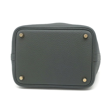 エルメス HERMES ピコタンロック PM 18 ヴェールマングローブ トリヨンクレマンス ハンドバッグ ゴールド金具 新品 未使用 2025年製