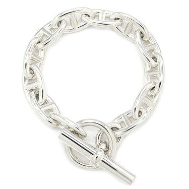 エルメス HERMES シェーヌダンクル GM シルバー シルバー925 ブレスレット 12コマ スターリングシルバー AG925