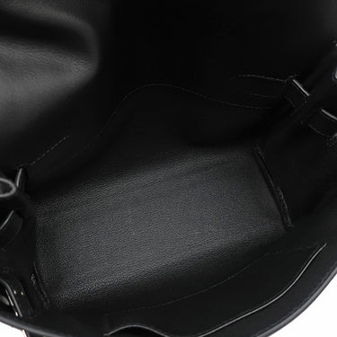 エルメス HERMES メッセンジャー ケリー PM ブラック エバーグレイン ショルダーバッグ シルバー金具 黒 2025年製