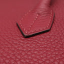 エルメス HERMES バーキン30 ルージュグレナ トゴ ハンドバッグ シルバー金具 赤