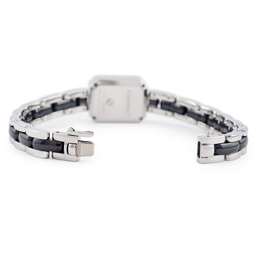 腕時計 シャネル CHANEL プルミエール セラミック H2163 クオーツ レディース 純正ダイヤ ブラック 黒 角型