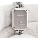 腕時計 シャネル CHANEL プルミエール セラミック H2163 クオーツ レディース 純正ダイヤ ブラック 黒 角型