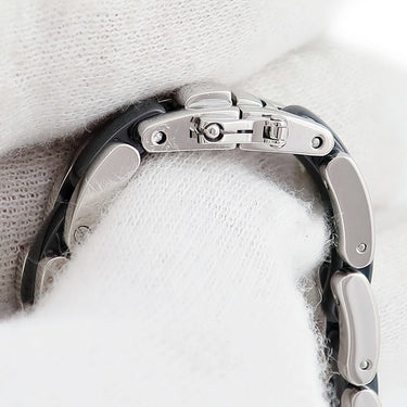 腕時計 シャネル CHANEL プルミエール セラミック H2163 クオーツ レディース 純正ダイヤ ブラック 黒 角型
