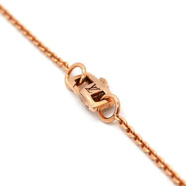 ルイヴィトン LOUIS VUITTON パンダンティフ ロックイット ネックレス ピンクゴールド K18PG ネックレス ペンダント K18 PG RG パドロック 鍵