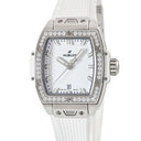 腕時計 ウブロ HUBLOT スピリット オブ ビッグバン スチール ホワイト ダイヤモンド 682.SE.2010.RW.1204 自動巻き レディース 白