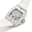 腕時計 ウブロ HUBLOT スピリット オブ ビッグバン スチール ホワイト ダイヤモンド 682.SE.2010.RW.1204 自動巻き レディース 白