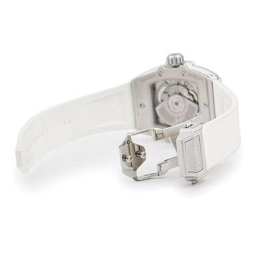 腕時計 ウブロ HUBLOT スピリット オブ ビッグバン スチール ホワイト ダイヤモンド 682.SE.2010.RW.1204 自動巻き レディース 白