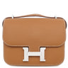 エルメス HERMES コンスタンス3 ミニ ミロワール ゴールド ヴォーエプソン ショルダーバッグ シルバー金具 新品 未使用 茶 2025年製