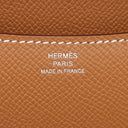 エルメス HERMES コンスタンス3 ミニ ミロワール ゴールド ヴォーエプソン ショルダーバッグ シルバー金具 新品 未使用 茶 2025年製