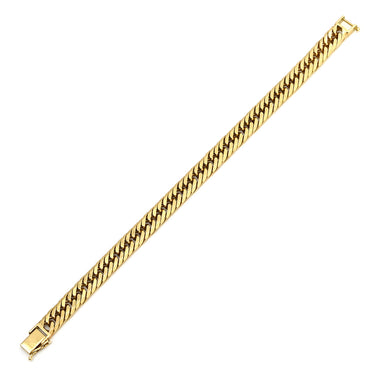 喜平 KIHEI K18 18金 18.2cm 30.3g 8面トリプル イエローゴールド K18YG ブレスレット 造幣局検定マーク ショッピングローン対応していません