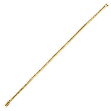 喜平 KIHEI アンクレット K18 23cm 6.3g 8面トリプル イエローゴールド K18YG ブレスレット 造幣局検定マーク ※ショッピングローン対応していません